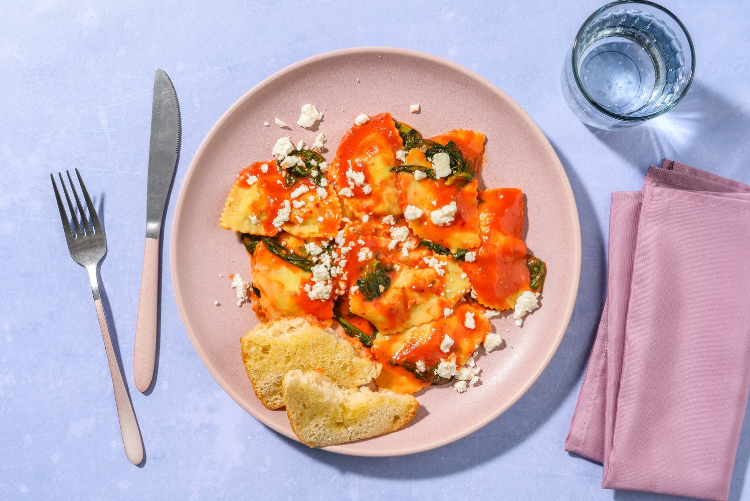 Super Quick Harissa and Parma Ham Pasta