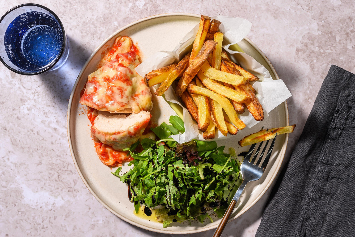 Fuss-Free Cheesy Marinara Chicken Bake