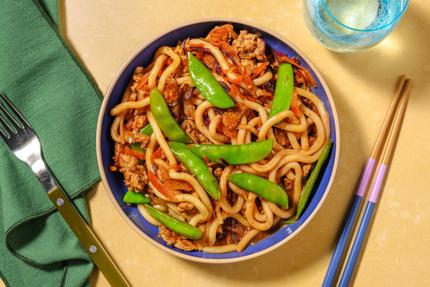 Ginger Hoisin Pork Udon