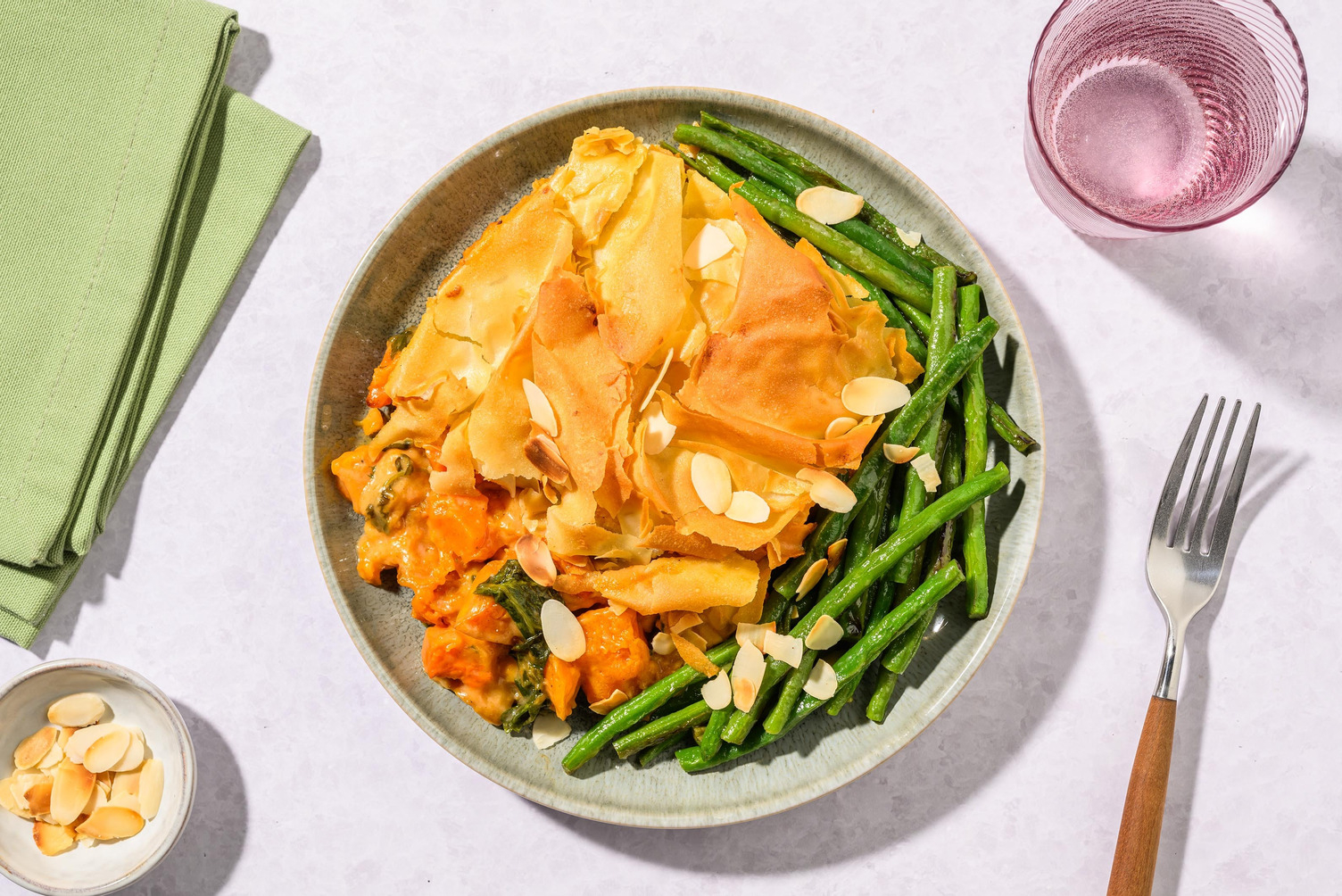 Smoky Roasted Butternut Squash Puff Pastry Pie