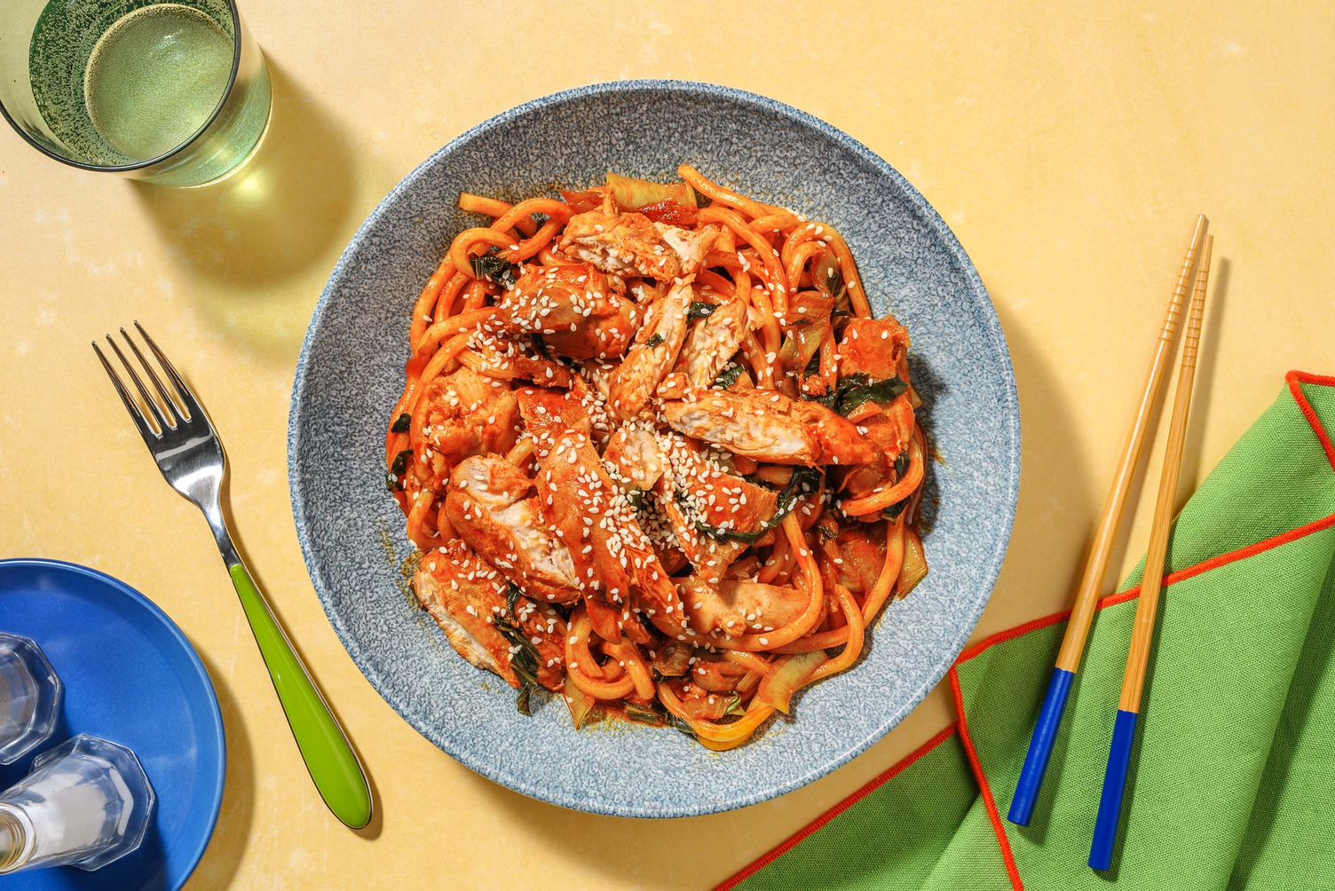 Bulgogi Chicken Breast Udon Noodles