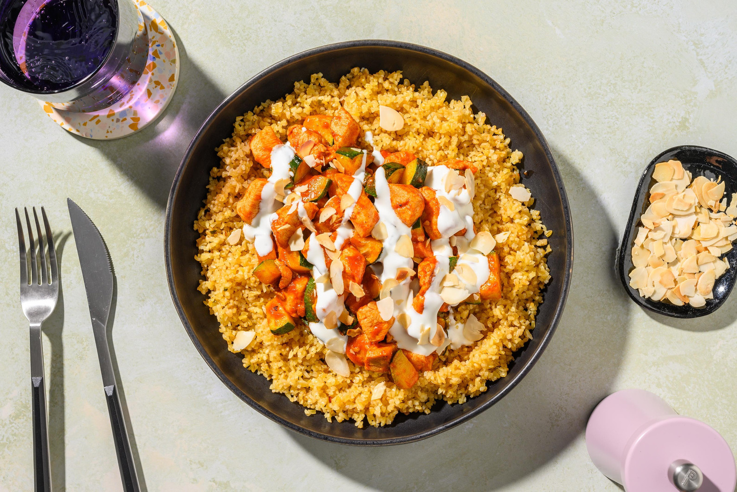 Chermoula Spiced Chicken in Smoky Sauce