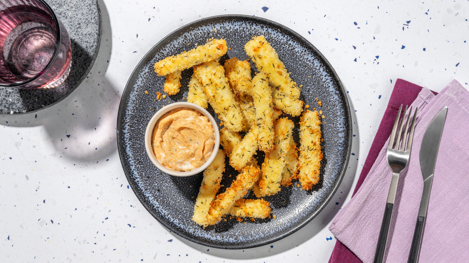 Stick di formaggio stile Cipro fritto