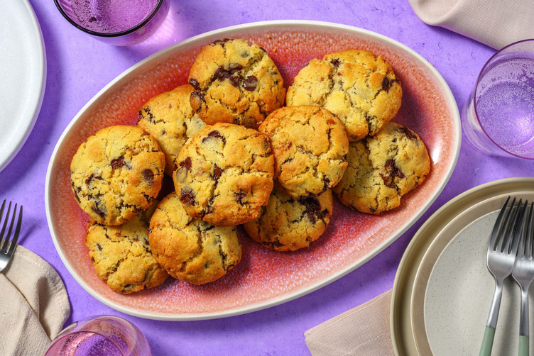 Chocolate chip cookies met Tony's Chocolonely - karamel-zeezout