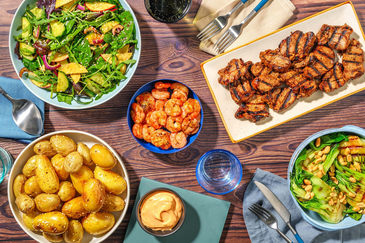 South-East Asian Style BBQ grill kit