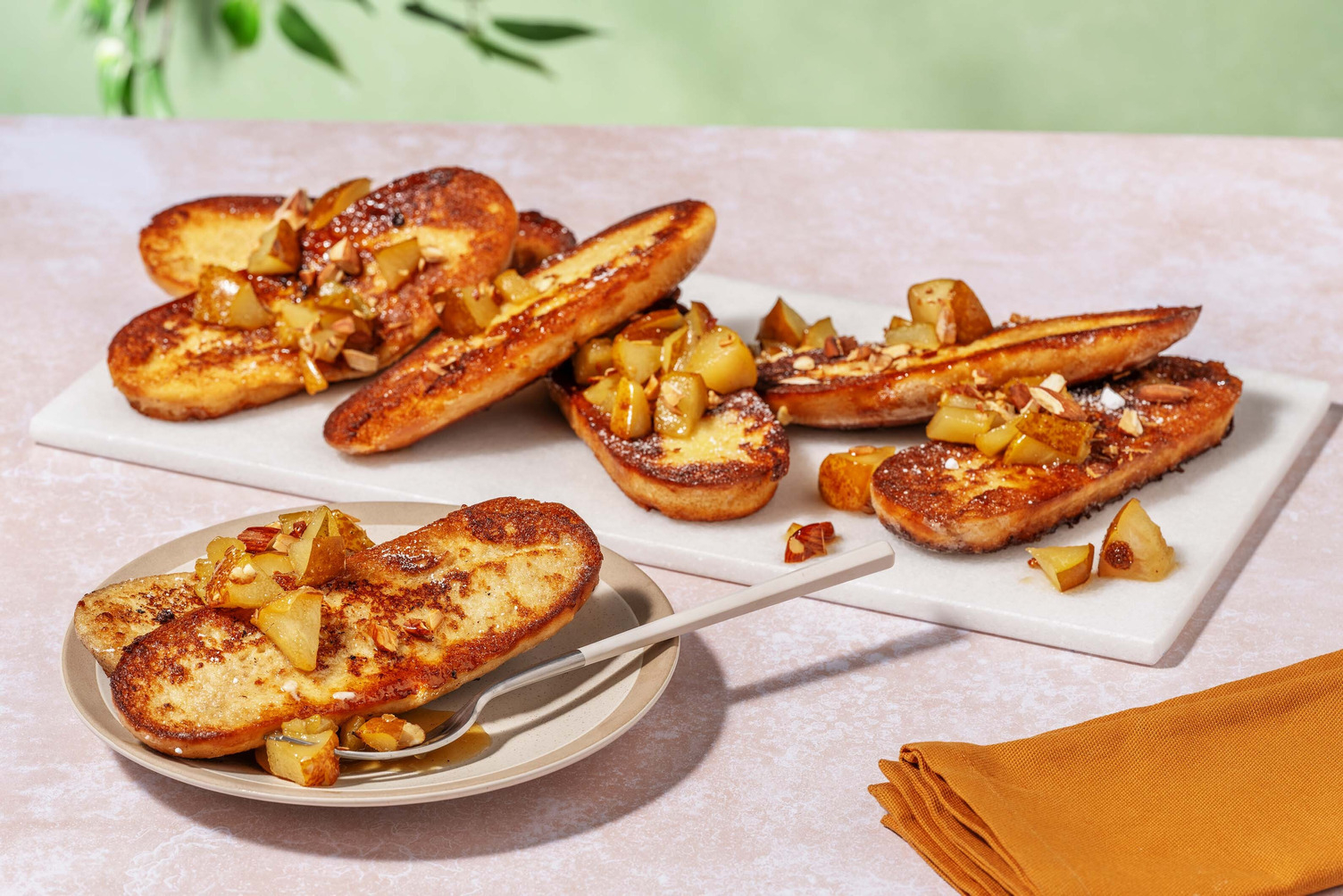 Sweet Pear French toast