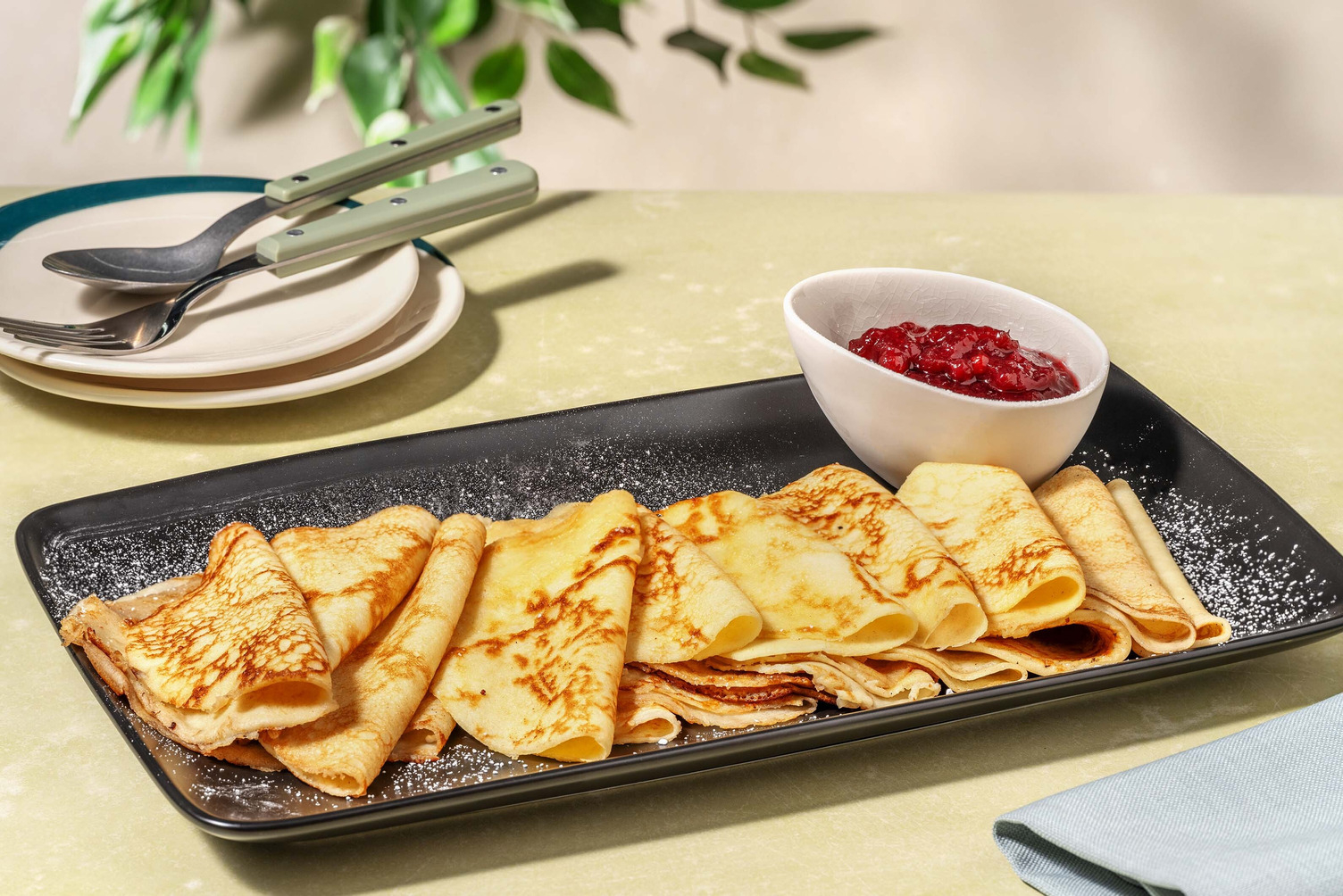 Weekend-kit med klassiske pandekager