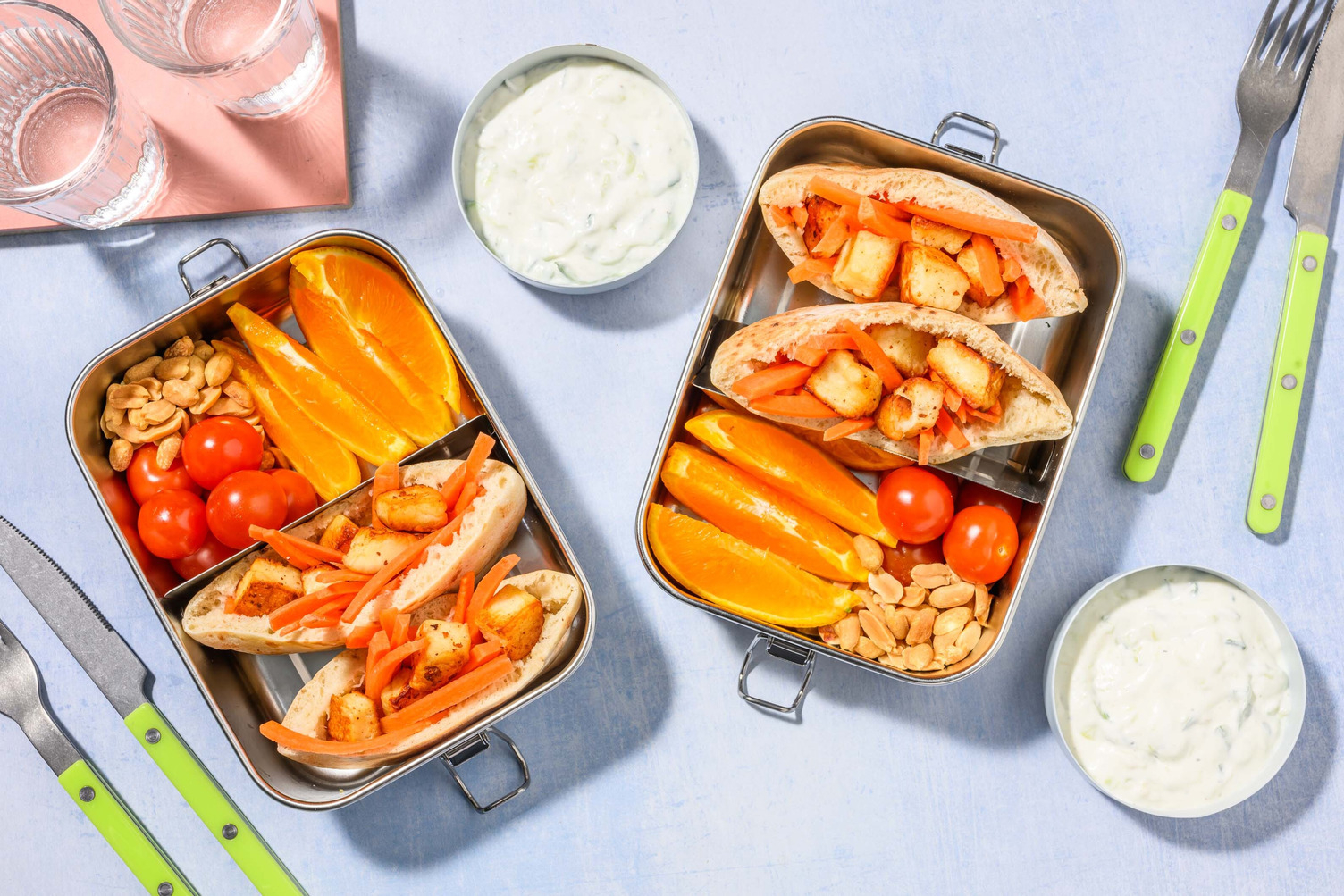 Pita pocket kids lunch box