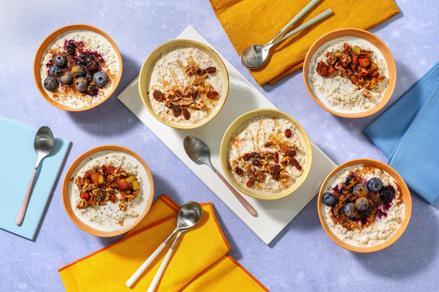 Overnight oats op 3 manieren