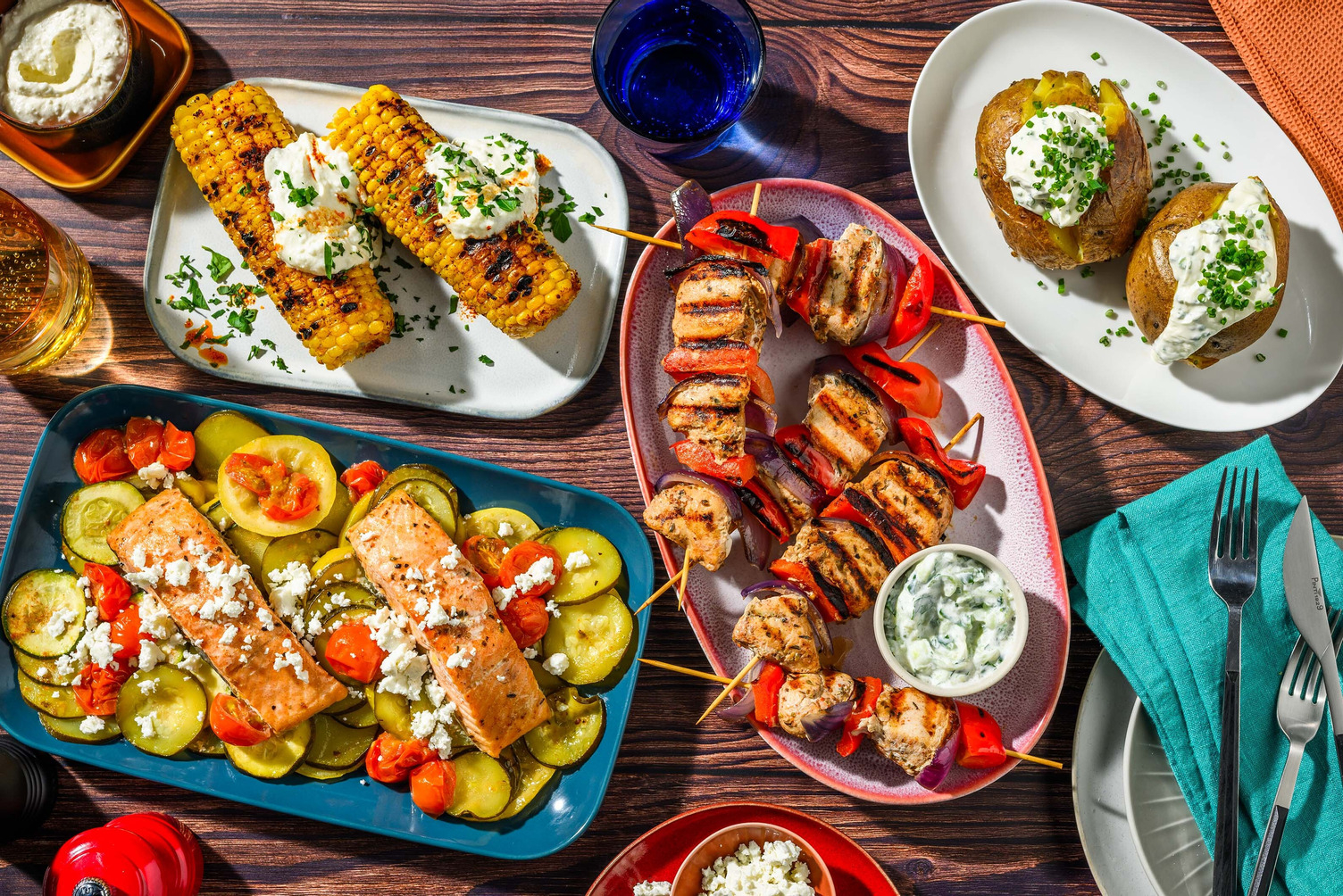 Box BBQ à la méditéranéenne