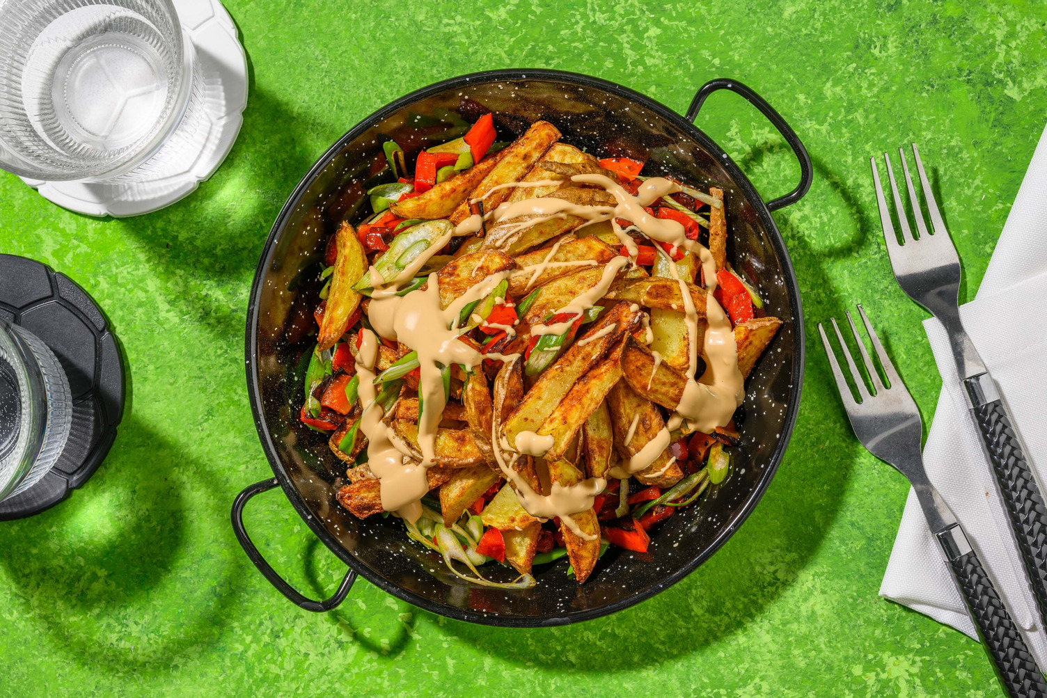 Chinese Style Salt & Pepper Chips Side Dish