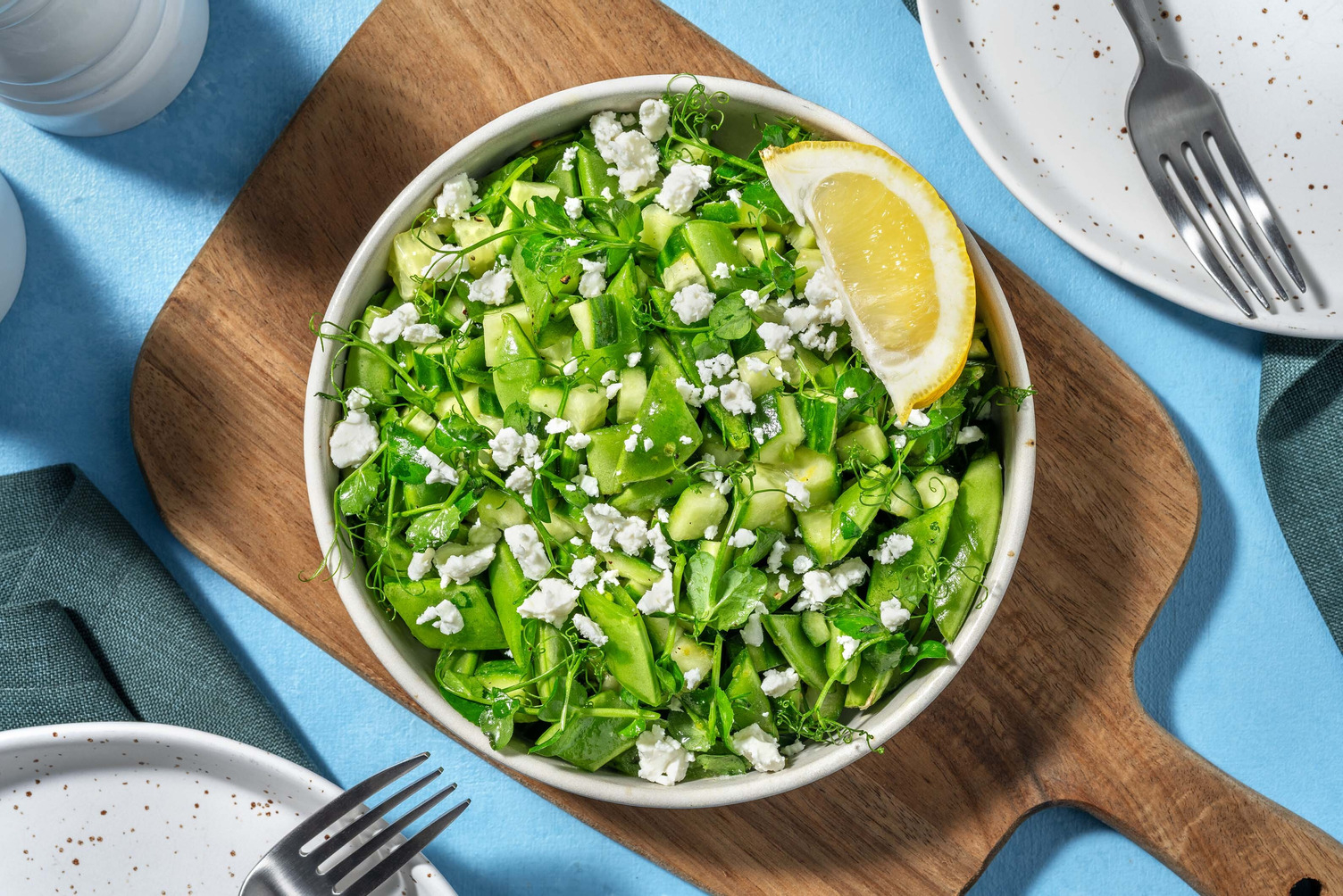 Zesty Feta and Cucumber Salad
