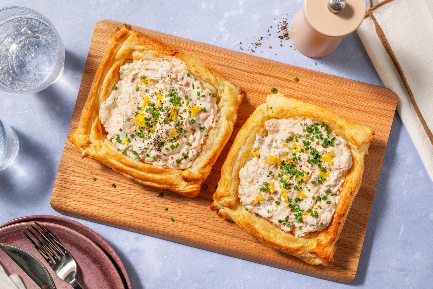 Salmon Vol-au-Vents
