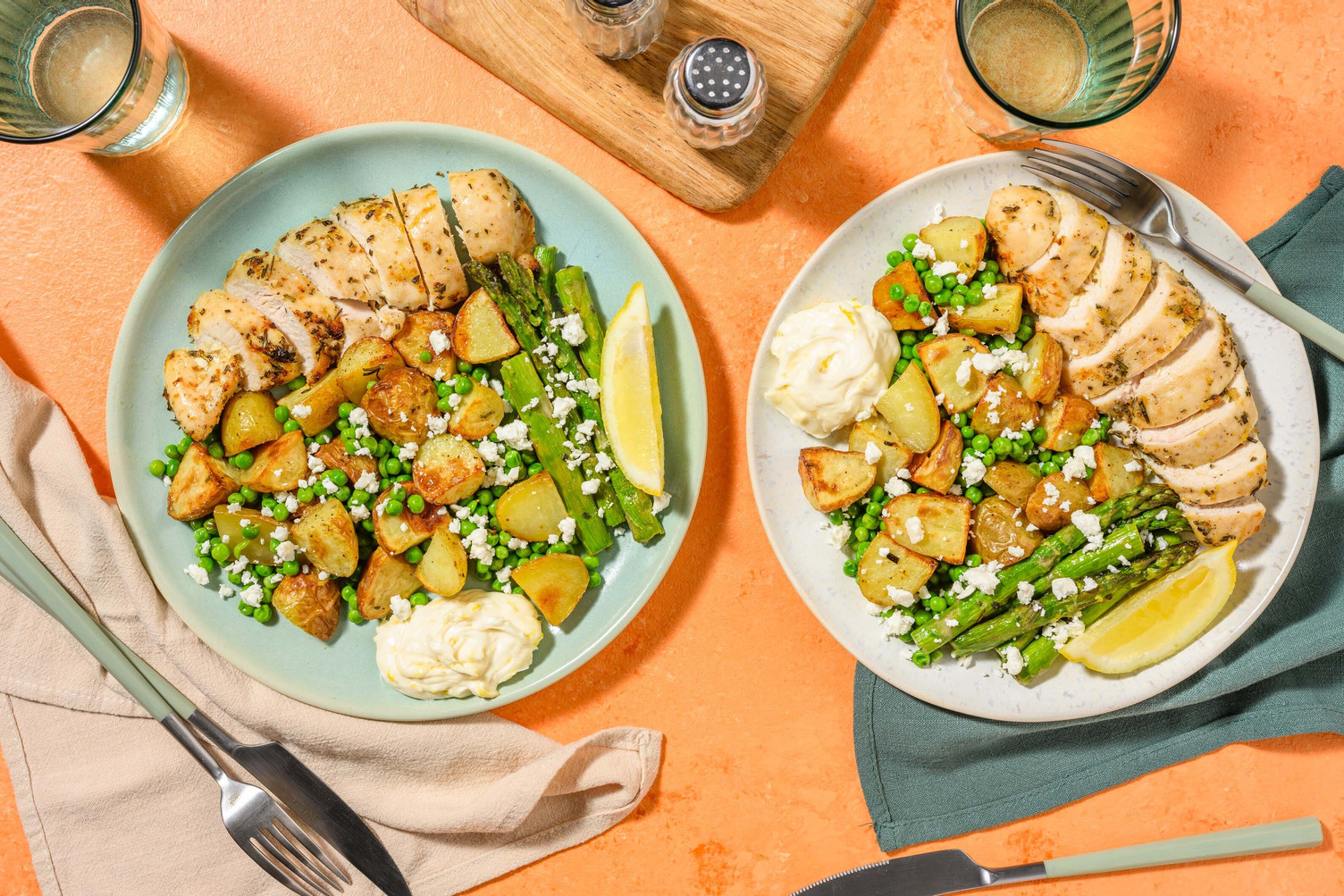 Rosemary Spring Chicken & Roast Potato Tray Bake