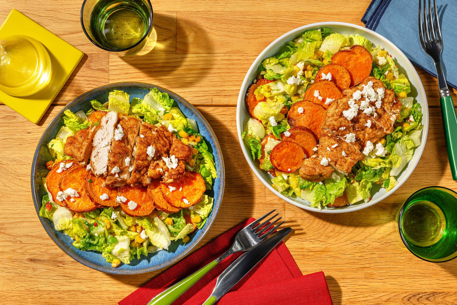 Peruvian Style Chicken and Sweet Potato Salad