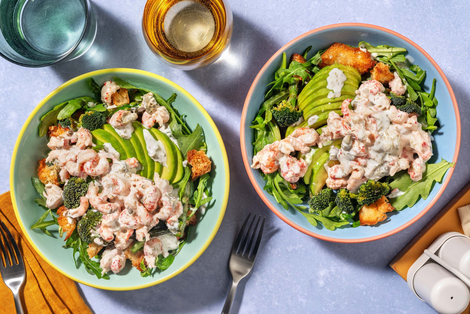 Orkney Crab, Tenderstem® and Avocado Salad