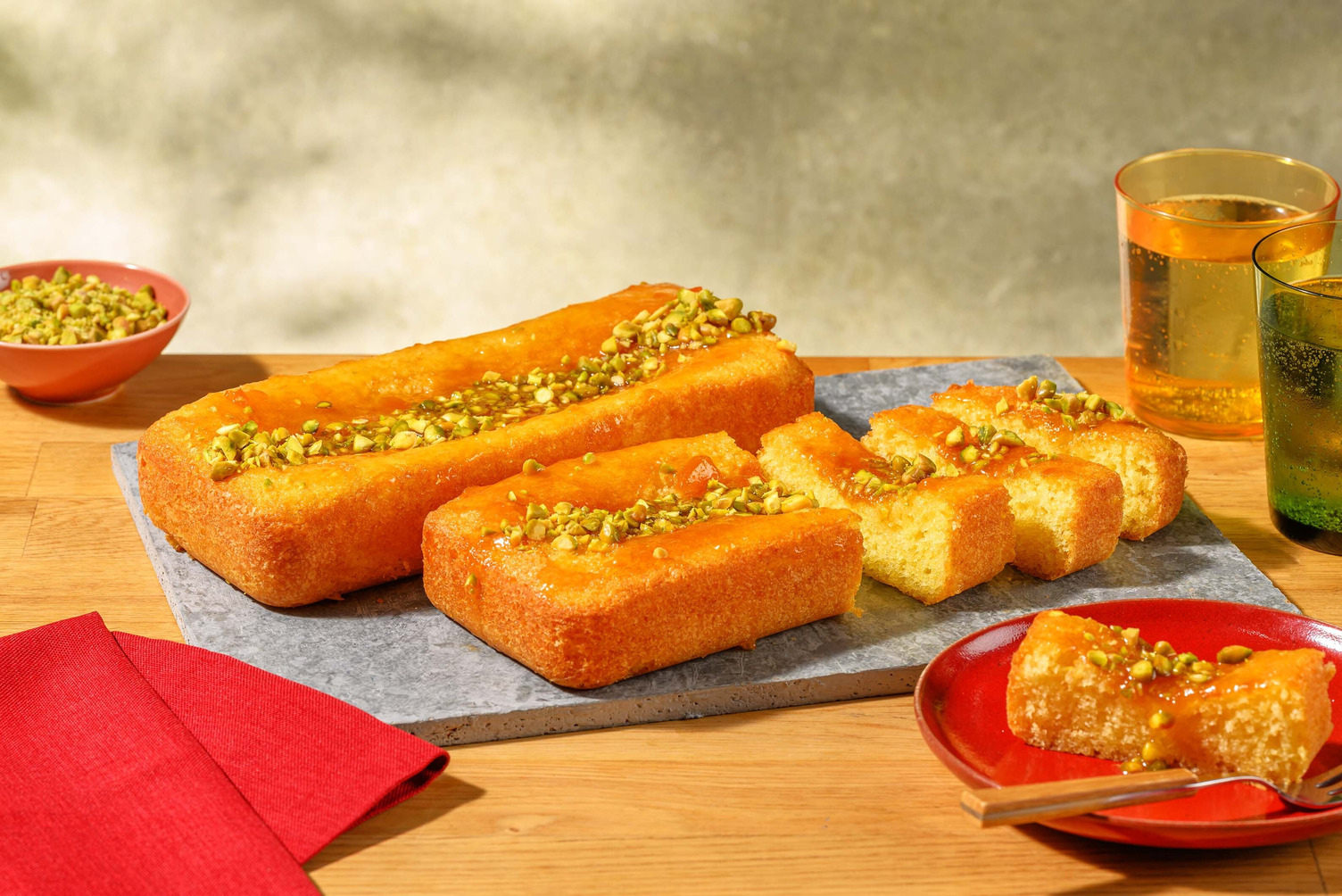 Marmalade and Orange Soaked Loaf Cakes