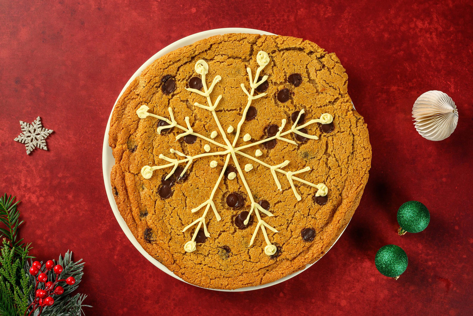 Giant Stuffed Gingerbread Christmas Cookie