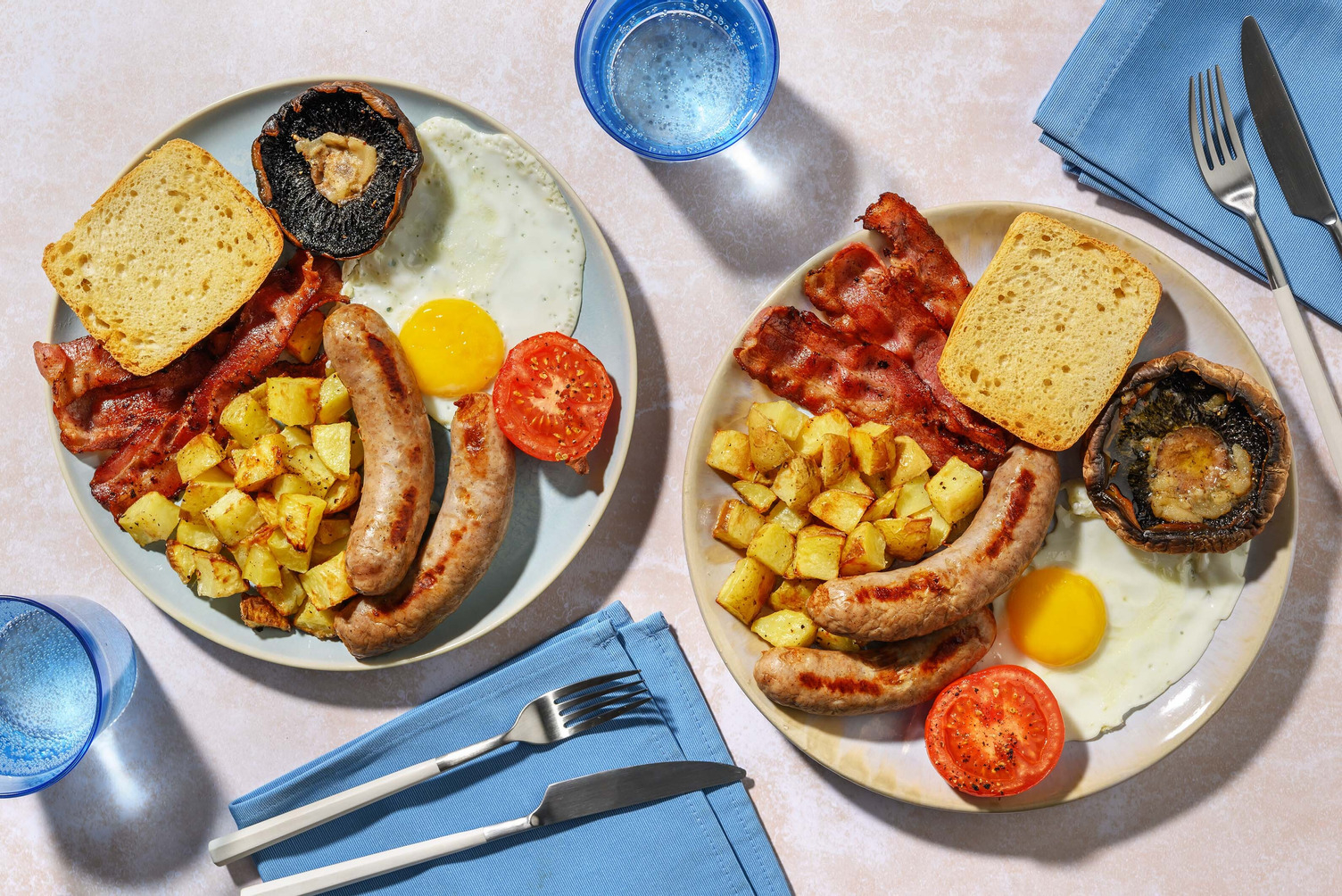 Full English and Breakfast Potatoes