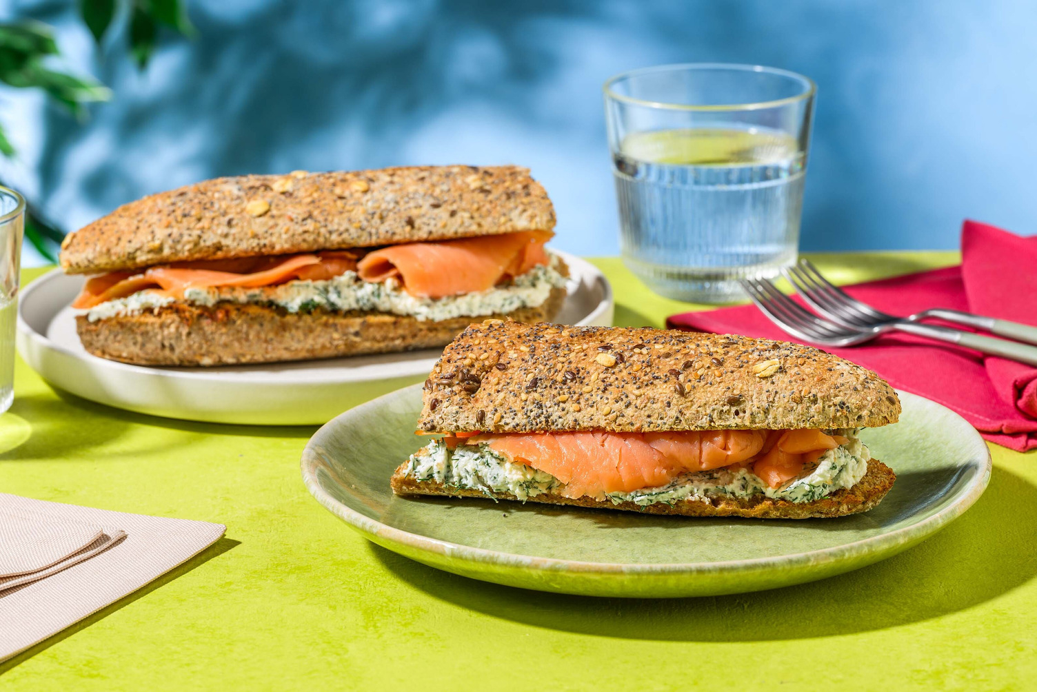 Smoked Salmon Baguette Lunch Bundle