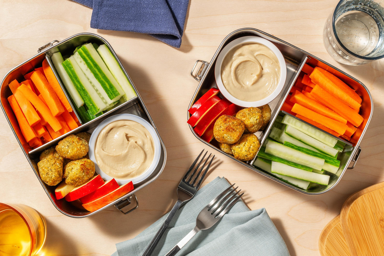 Falafel Mezze Style Lunchbox Fillers Bundle