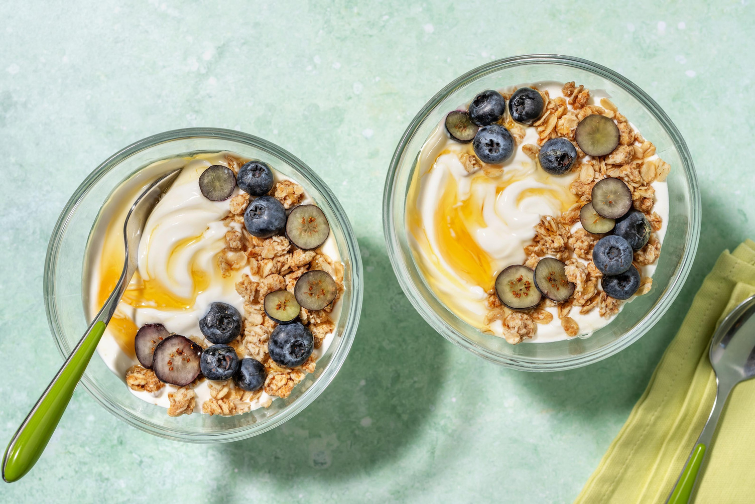 Blueberry, Granola and Yoghurt Breakfast Bundle