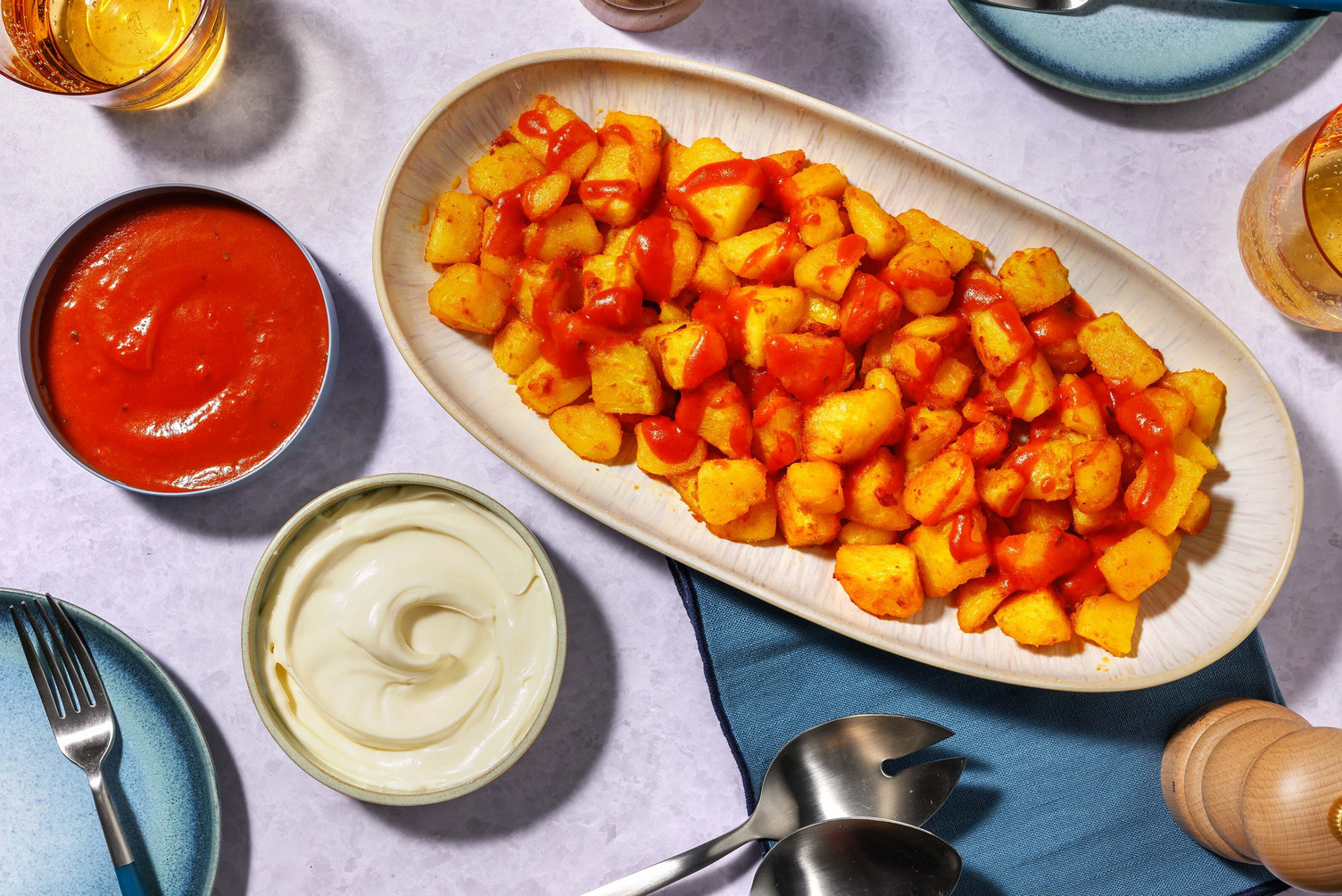 Patatas bravas 