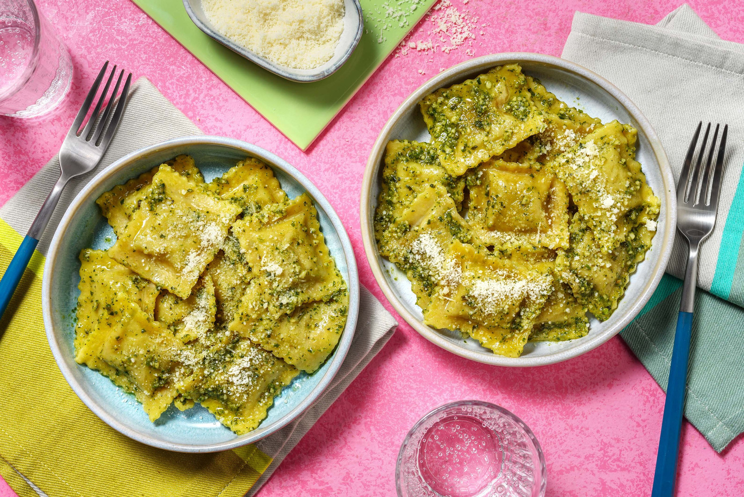 Pesto Pasta Bundle: Spinach & Ricotta Ravioli