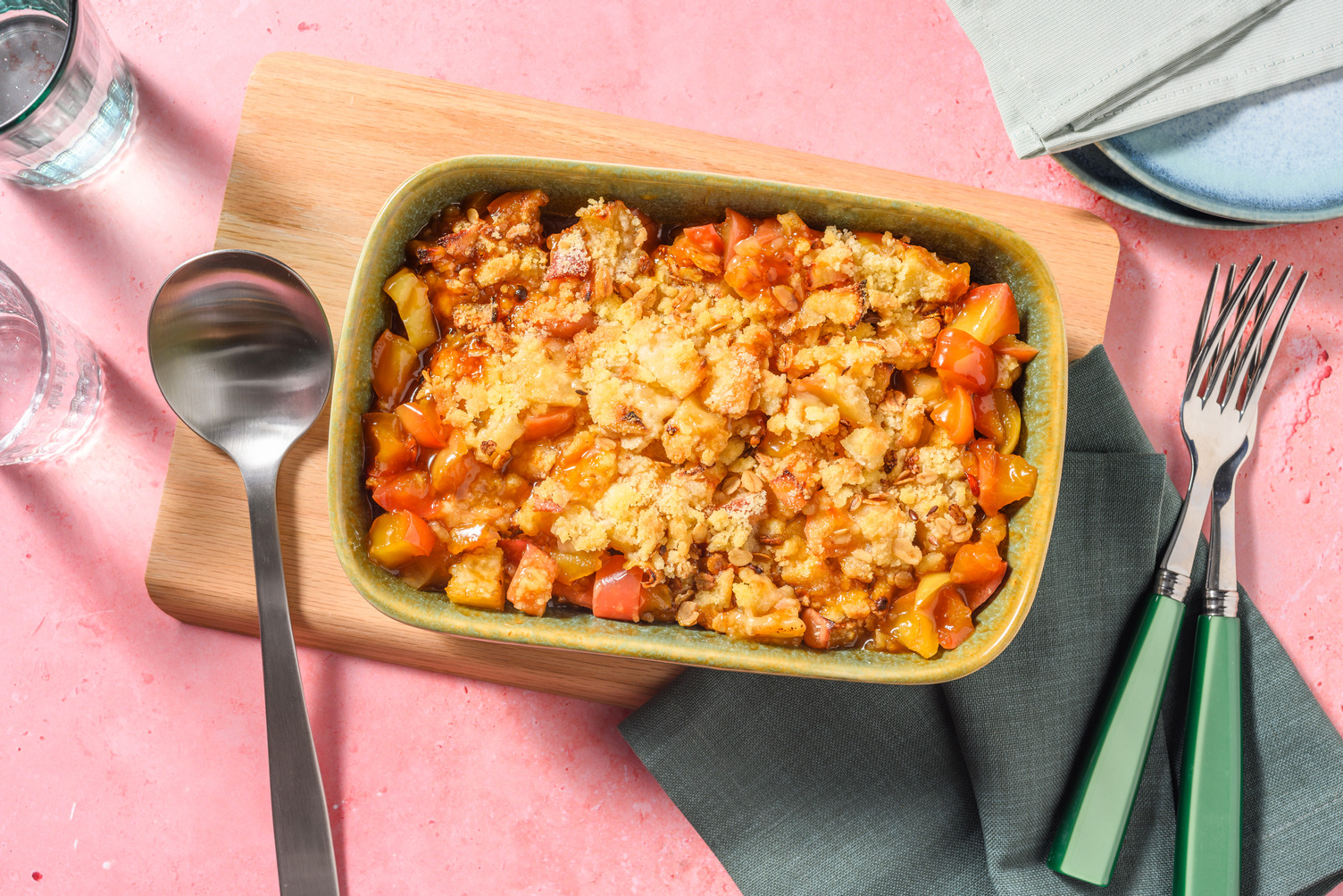 Toffee Apple Crumble