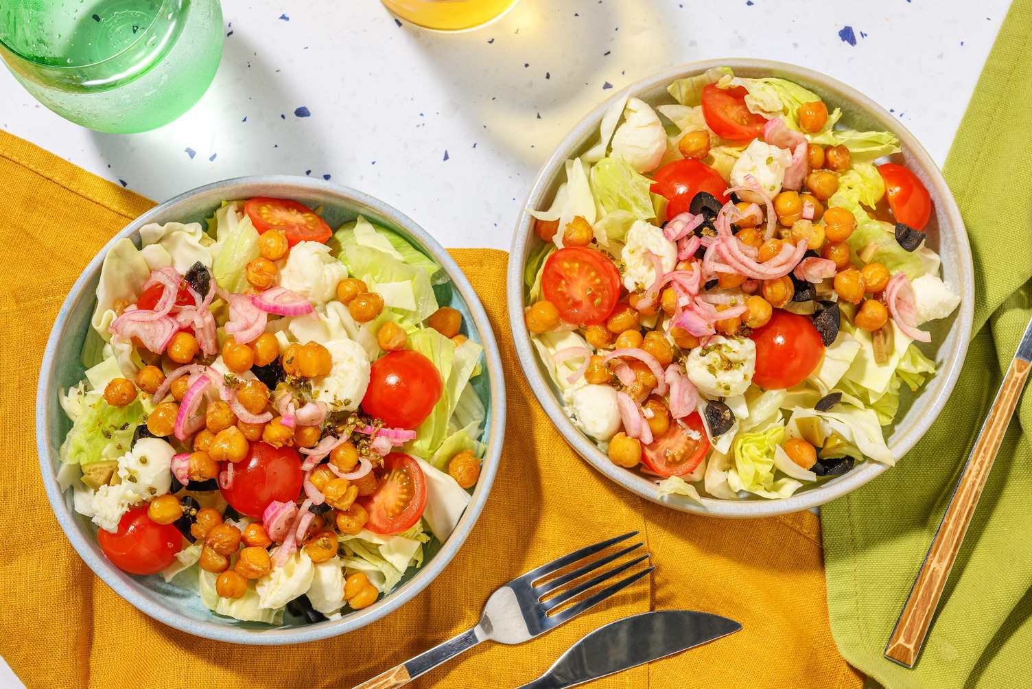 Italian Chickpea Chopped Salad Kit