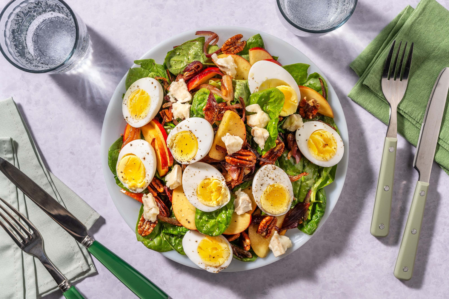 Apple and Goat Cheese Salad