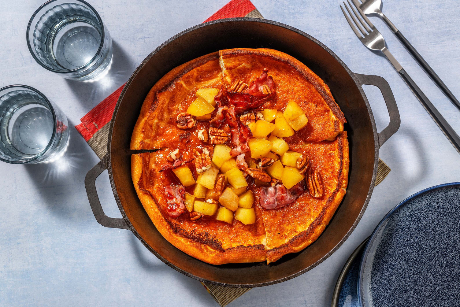 Cinnamon-Apple Dutch Baby