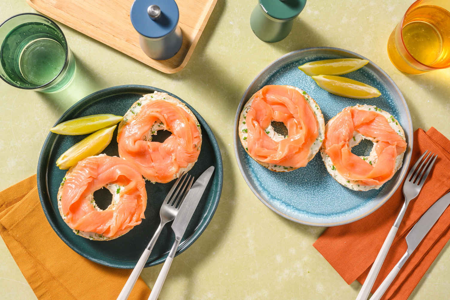 Smoked Salmon Bagel
