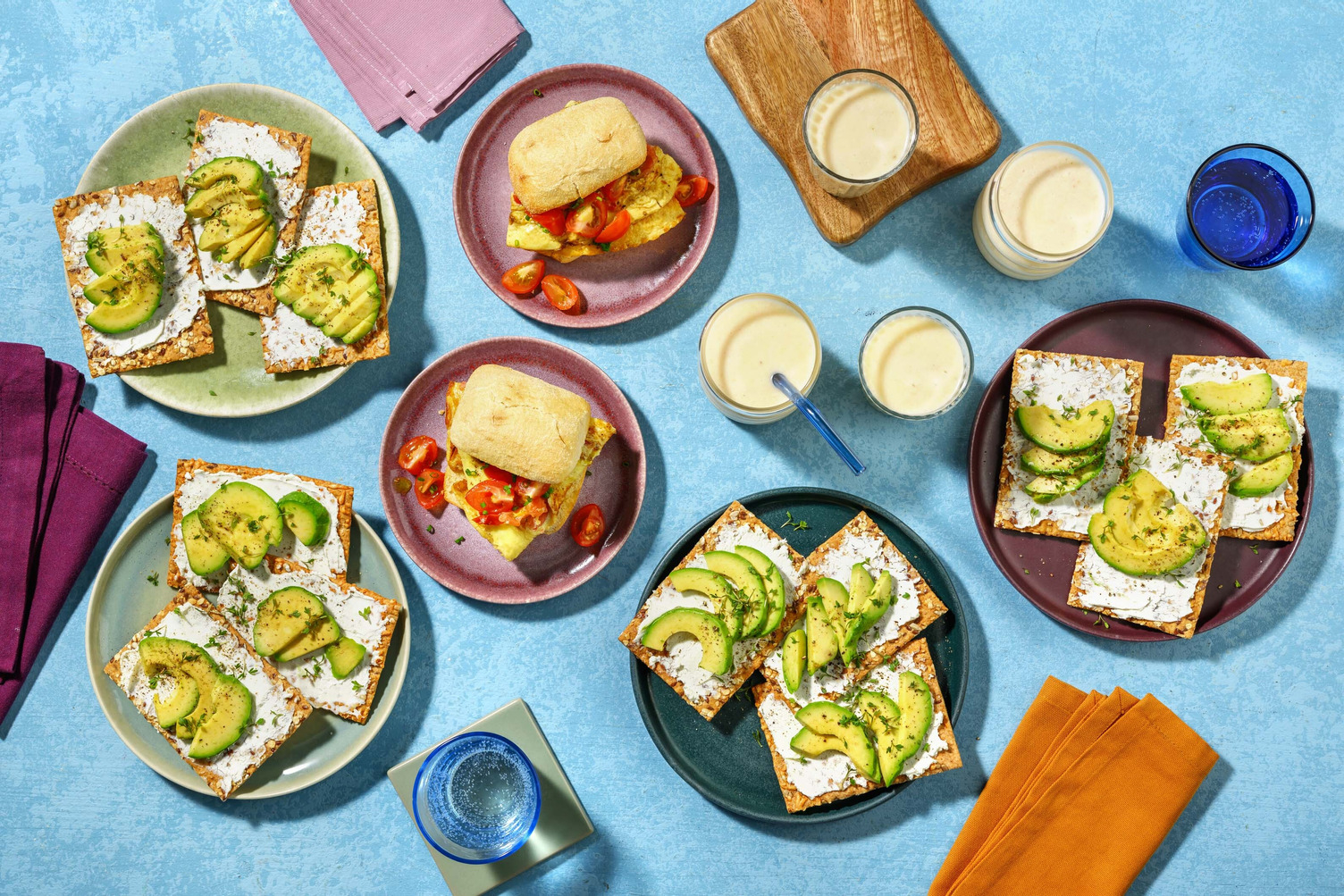 Ontbijtbox met zoete en hartige recepten