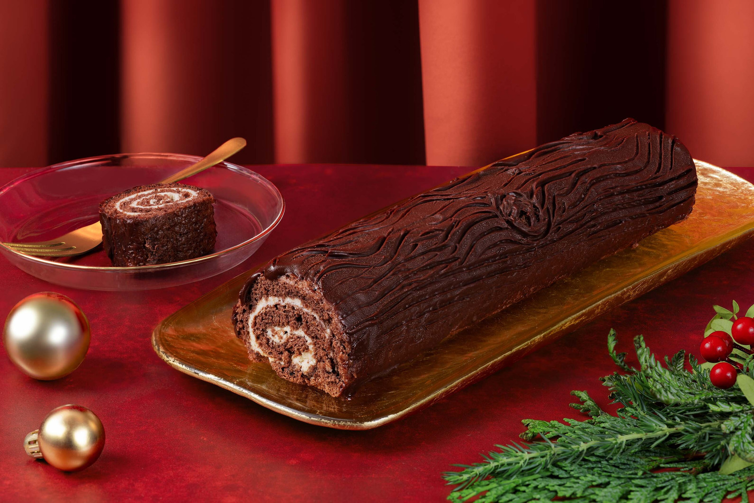 Chocolate Yule Log