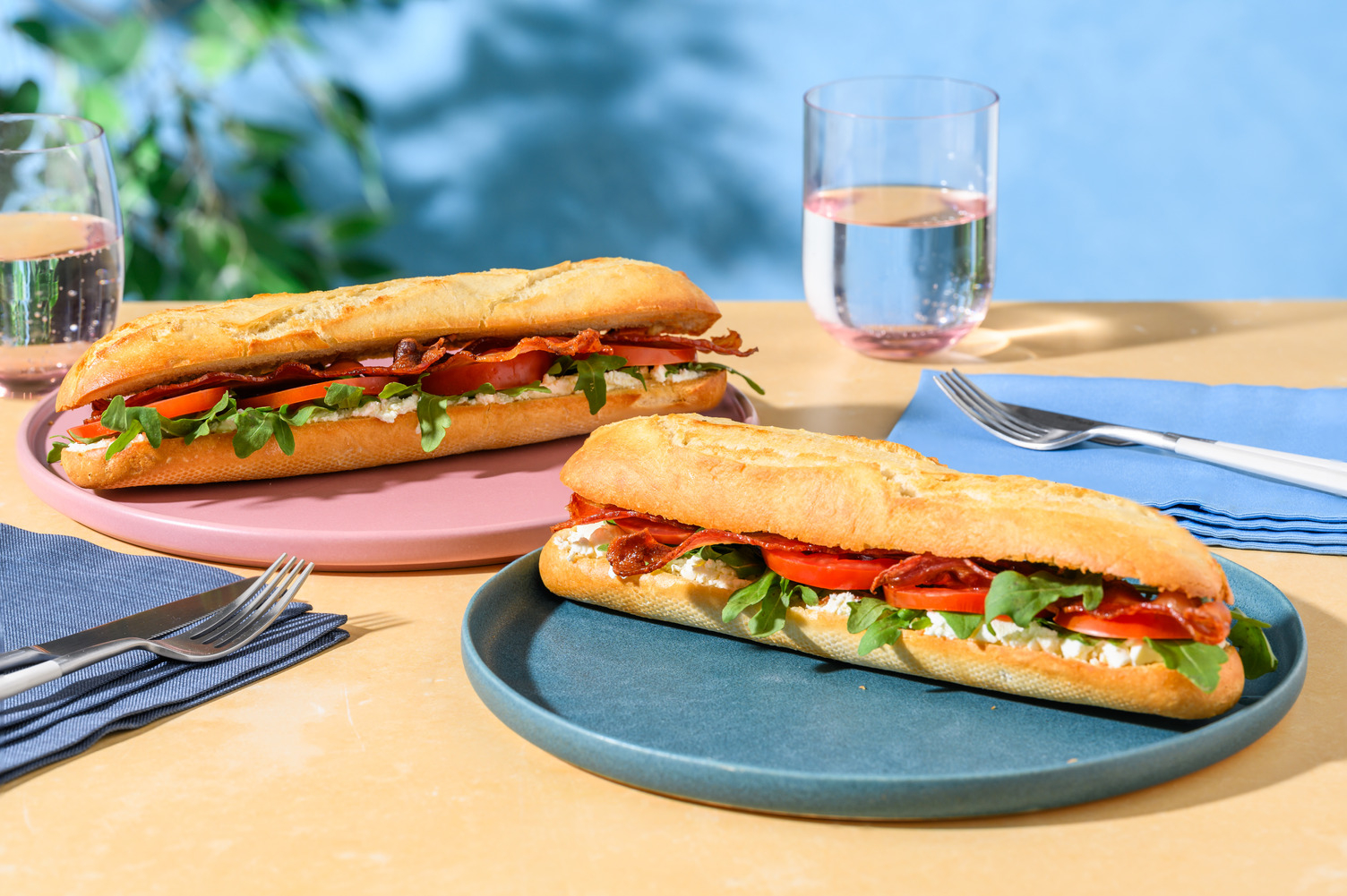 Bacon & Cream Cheese Baguette