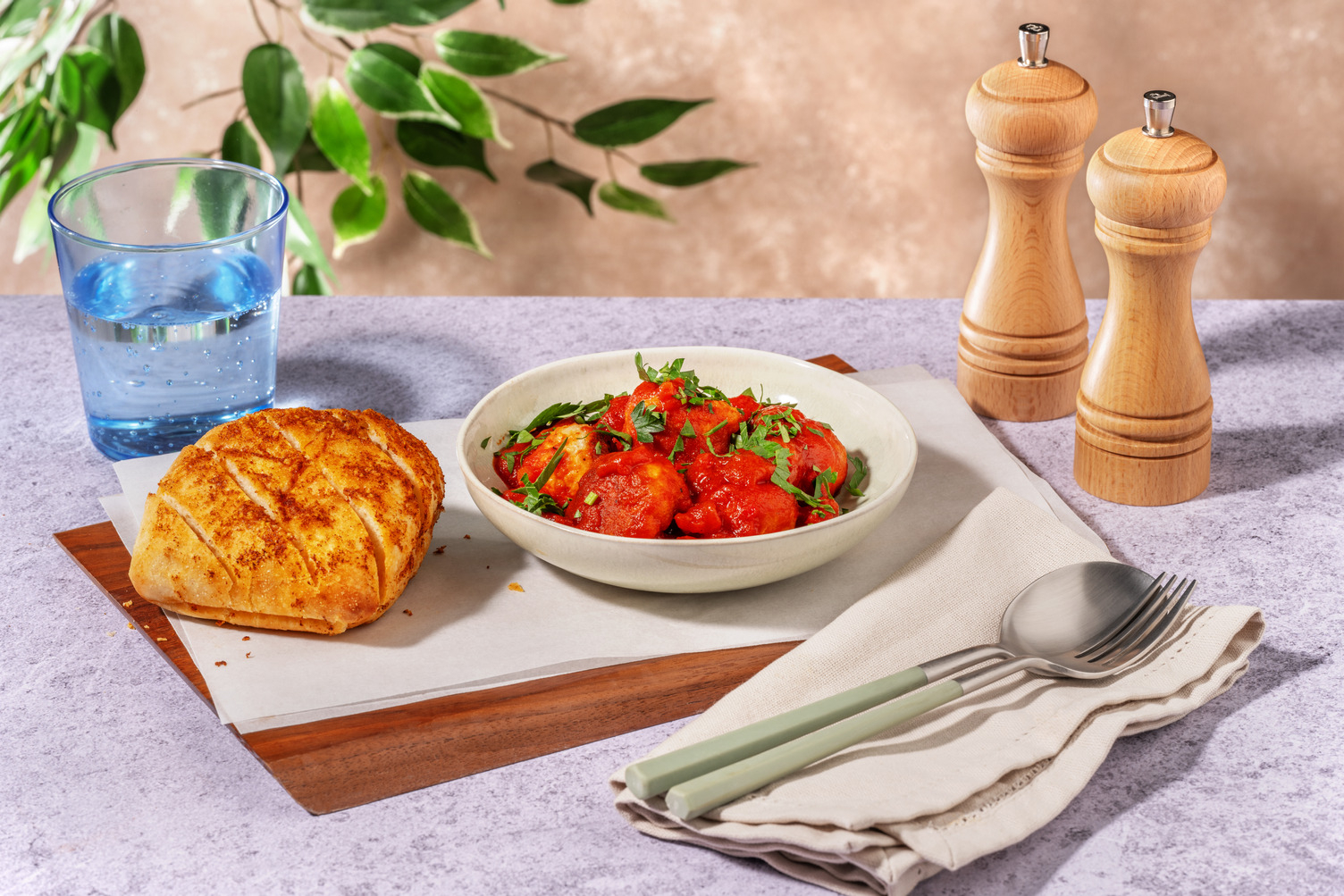 Albondigas - polpette di pollo al sugo