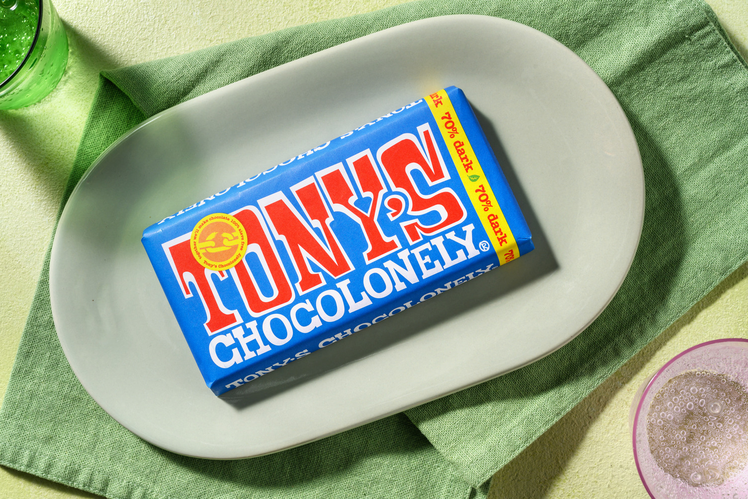 Tony's Chocolonely Extra Dark Chocolate 70%
