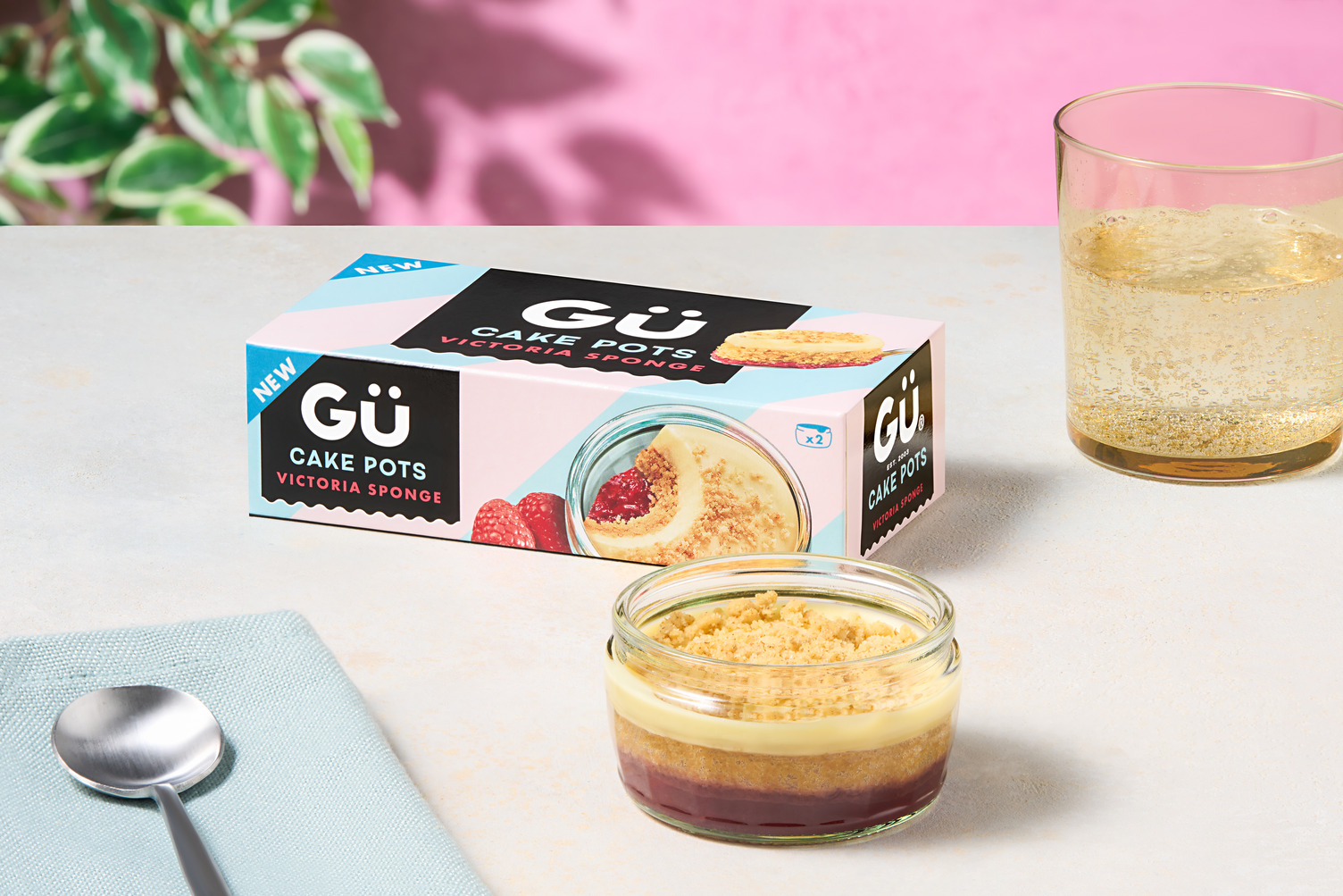 Gü Victoria Sponge Cake Pots