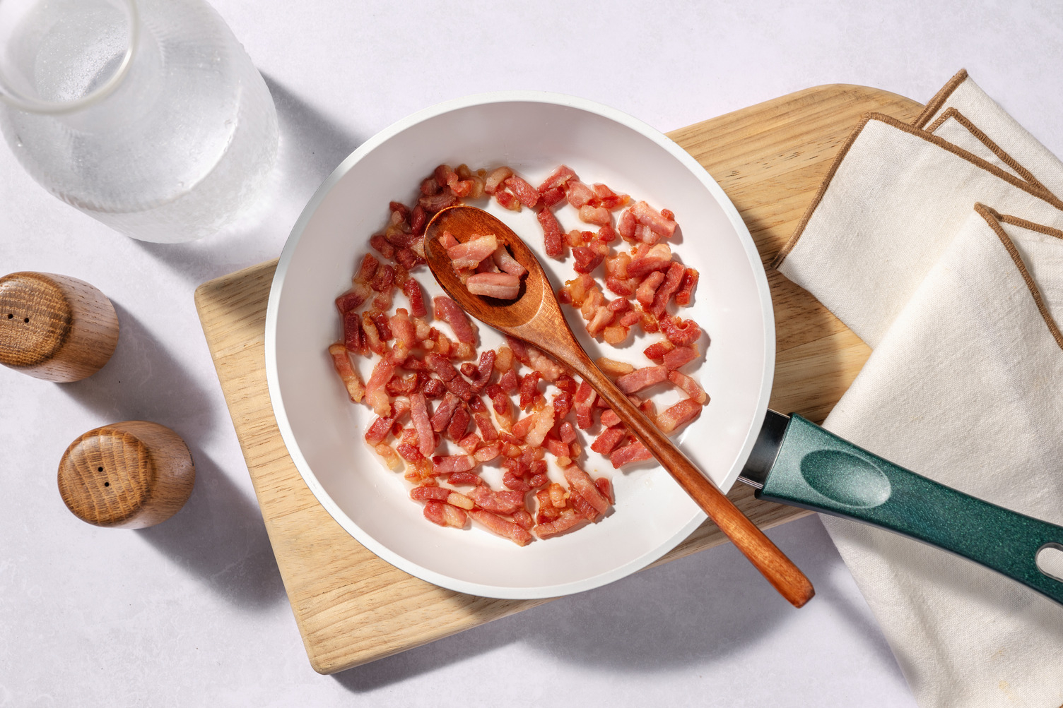 Lardons fumés sans nitrite en extra