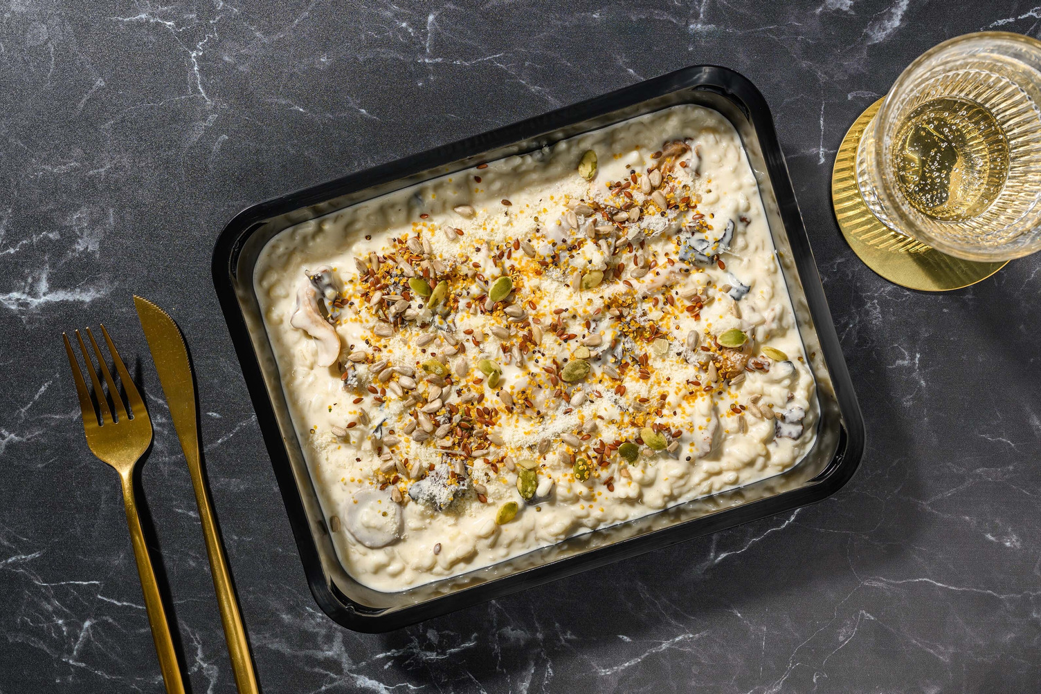 Würziges Pilzrisotto