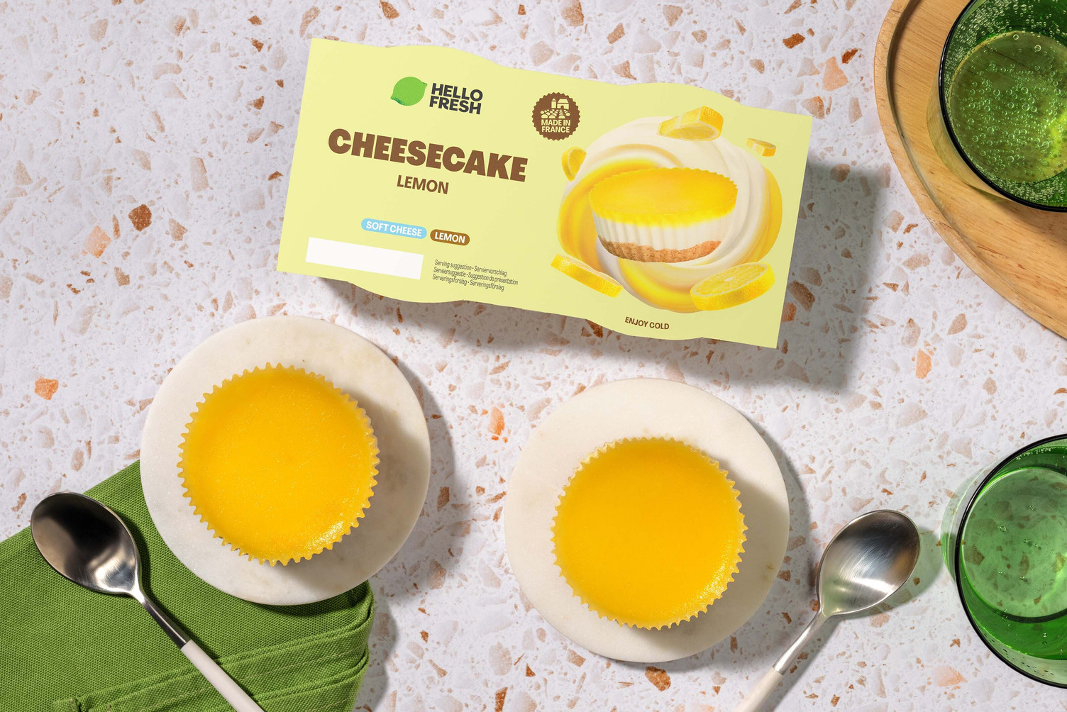 Cheesecake med citron