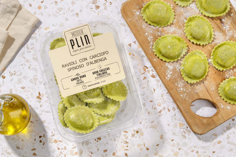 Ravioli con carciofo d'Albenga