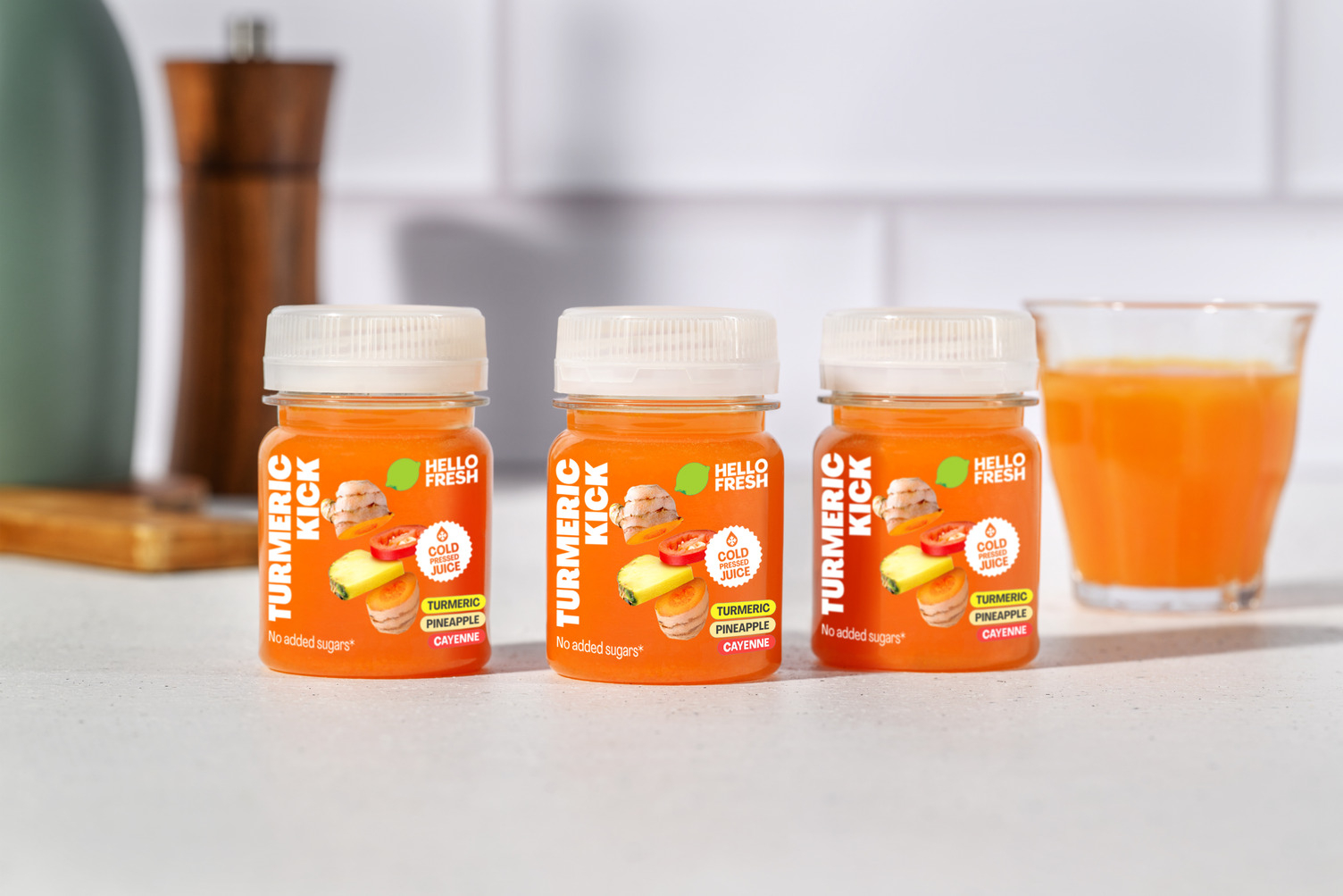 3 shots Turmeric Kick