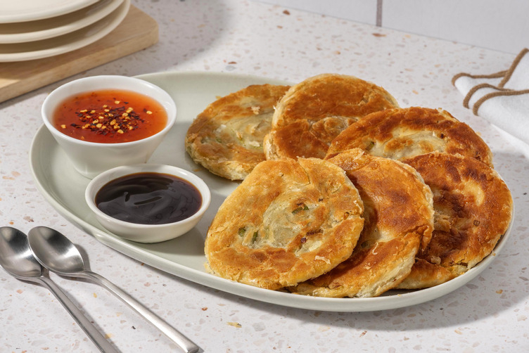 Kinesiska pannkakor med salladslök