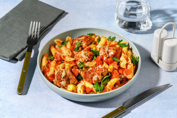 Köttbullspasta 