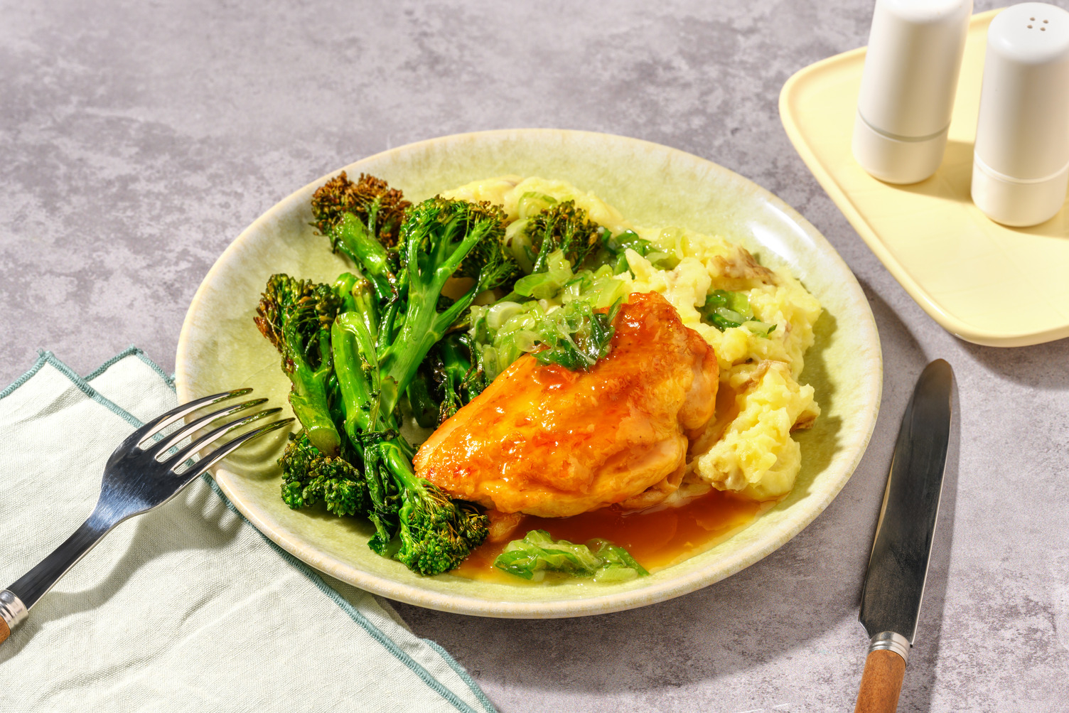 Apple and Sage Glazed Chicken