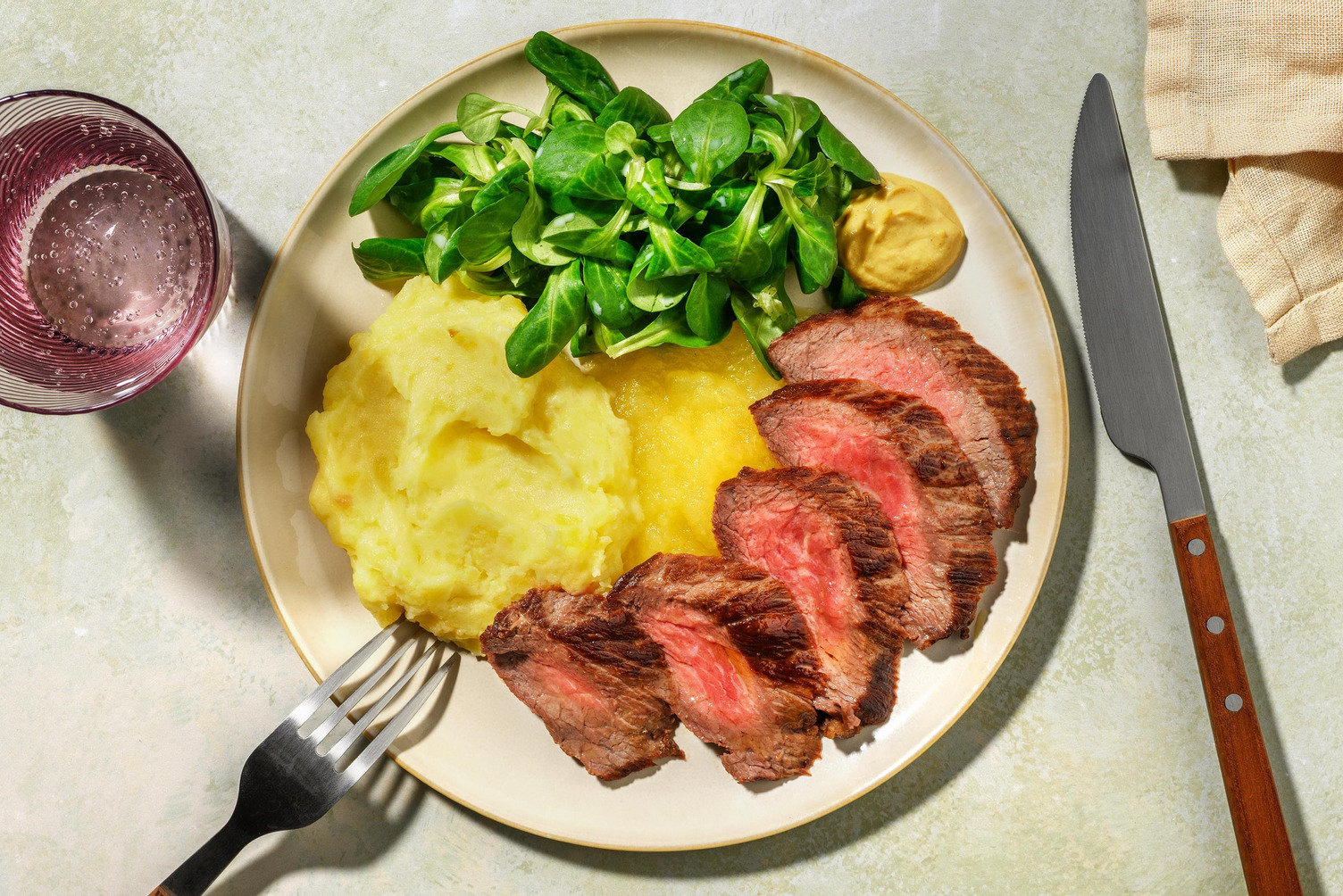 Himmel un Äd! Bio-Rinderhüftsteak