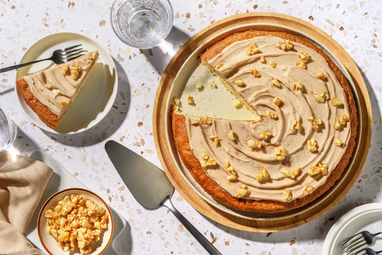 Fall flavour apple cake