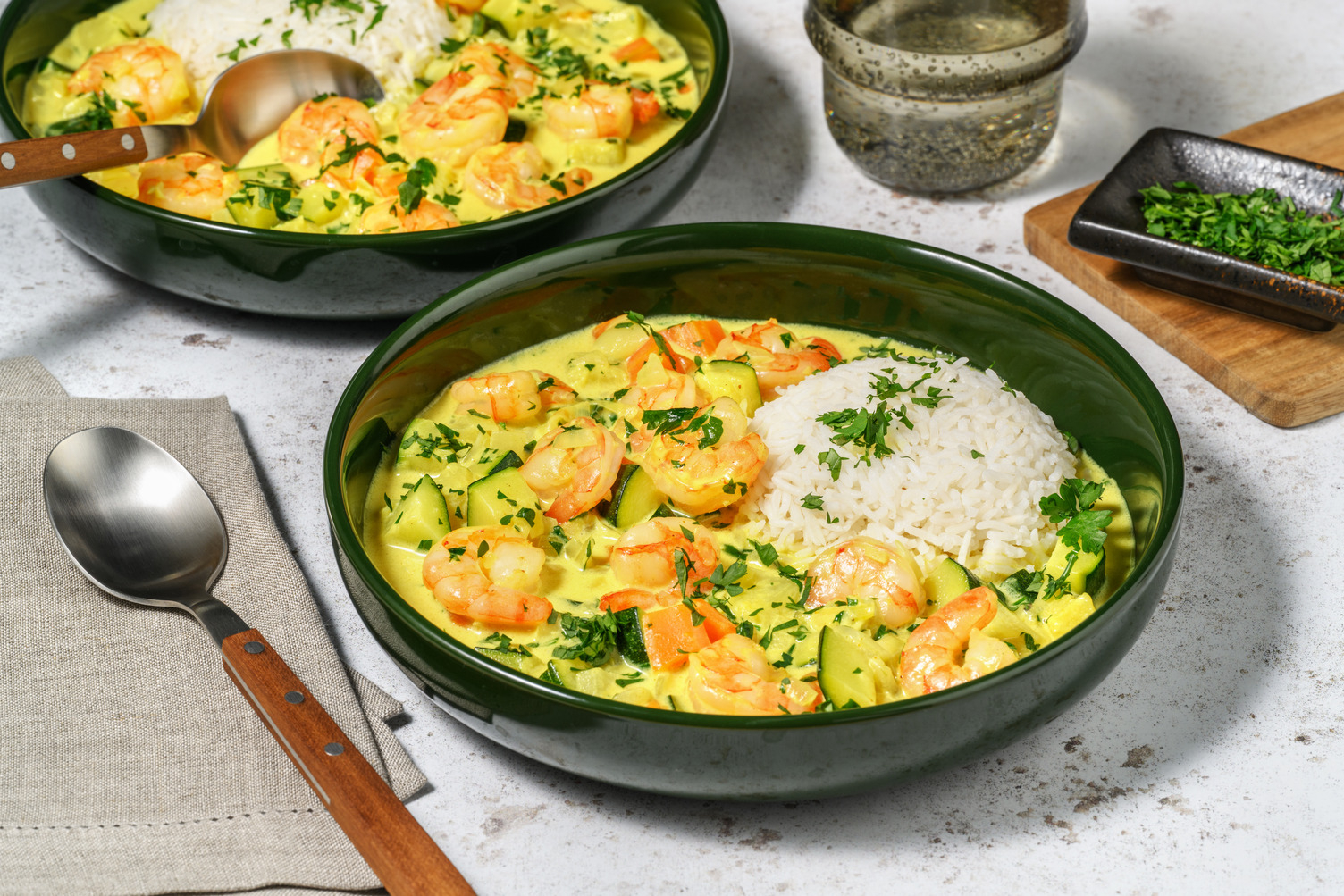 Curry cremoso di pesce e cocco